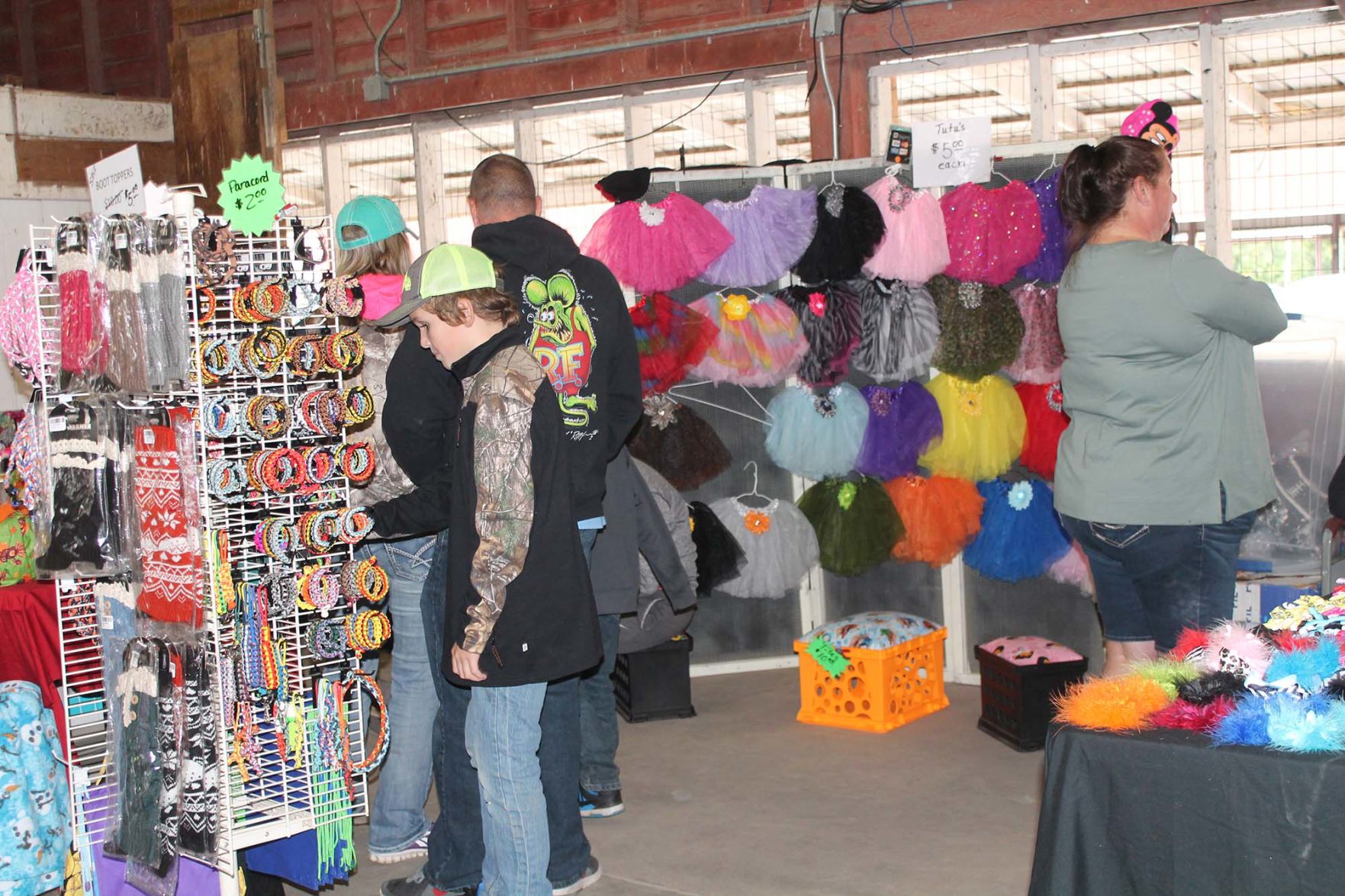 Shopping at the Fairgrounds